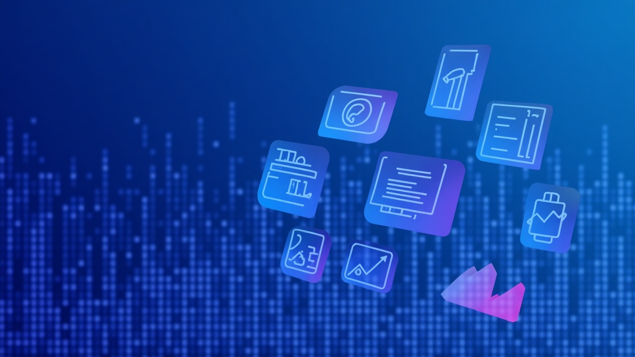 Financial analysis tools and economic indicators dashboard